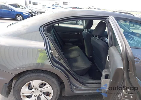2013 Honda Civic Lx из США, поврежденный, VIN 2HGFB2F57DH574701